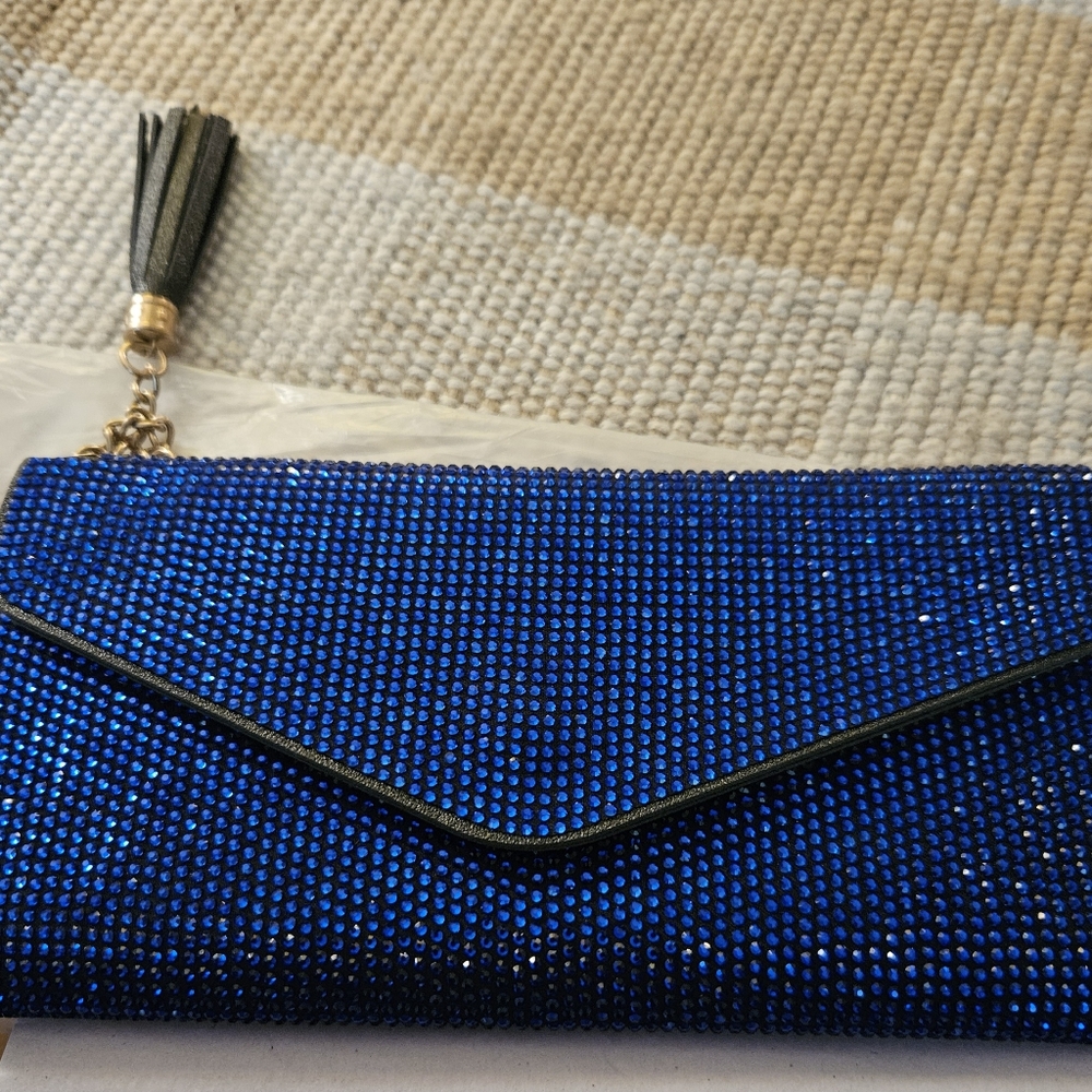 💎 Sparkly Blue Wallet